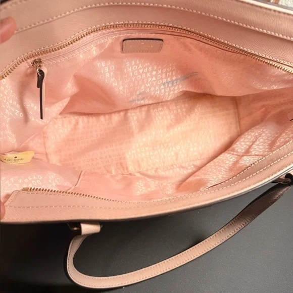 Kate Spade Blush Pink Tote Bag - Picture 8 of 14